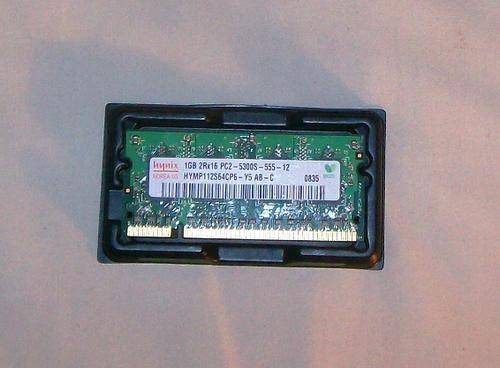 1.0GB DDR2 LAPTOP RAM (2Rx16 PC2-5300S-555)