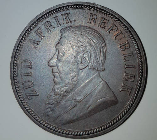 Beautiful 1898 ZAR Penny! R1 auction
