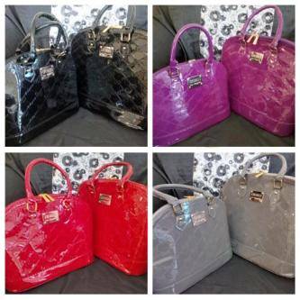STUNNING GUESS HANDBAGS 4 COLORS