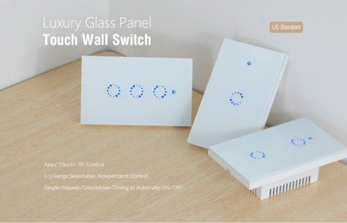 *Local Stock* SONOFF T1 US 1 Way SMART SWITCH AC90V-250V 600W