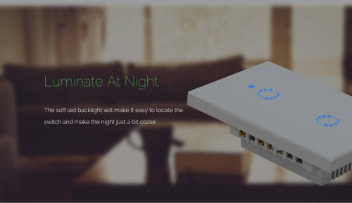 *Local Stock* SONOFF T1 US 1 Way SMART SWITCH AC90V-250V 600W