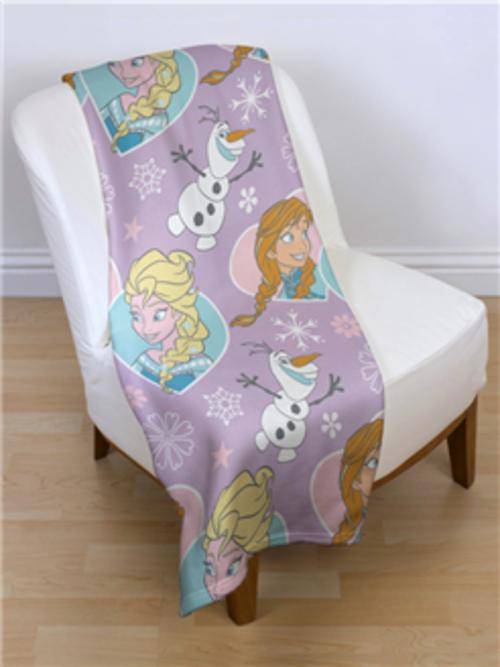 Disney Frozen Crystal Rotary Fleece Blanket