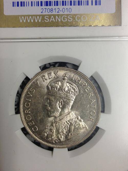SA Union 1932 Two Shillings :  Certified MS62 ***Stunning coin Full Lustre no wear have a look***