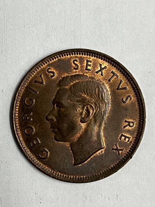 1952 Union One Penny (Mint State)