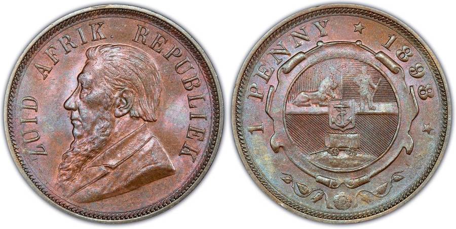 1898 (PENNY) - PCGS GRADED  MS64 BN