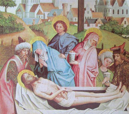 VINTAGE, RELIGIOUS ART UNUSED POSTCARD, PERFECT CONDITION.