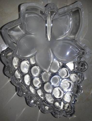 1960's W.Germany  Walther Glas Very Solid and Heavy Grapes Dish Still In Box
