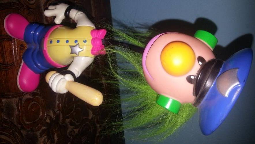 Collectable JIBBA JABBA / JIBBER JABBER - POLICEMAN Noisy Toy