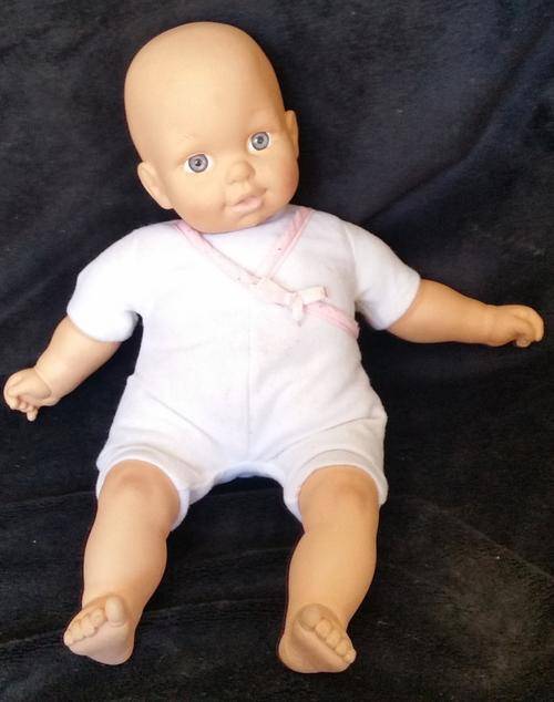 German Goldberger Baby Bunting Baby Girl Doll Rare