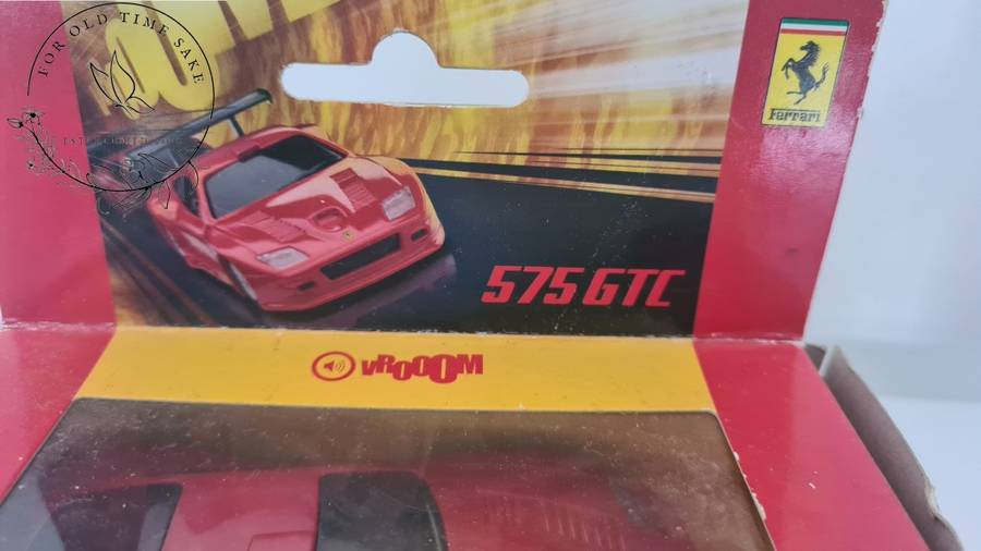 Shell Ferrari 575 GTC model car in box - scale 1/38