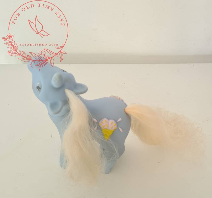 Vintage G1 My Little Pony Sundae Best Coco Berry - 87 Hasbro, Hong Kong