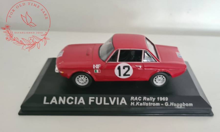 1969 LANCIA FULVIA 1.6 HF 1st RAC RALLY COUPE - comes as per photos