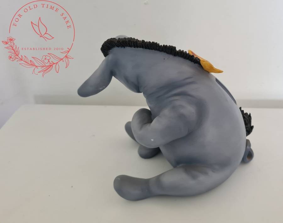 Disney Classic Pooh , +-20cm Porcelain Eeyore Money box - see photos