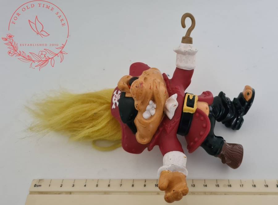 1992 Hasbro Battle Trolls Cap`n Troll Action Figure +- 18cm