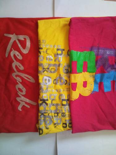 1ST ON BOB***WOMENS REEBOK TEES***2LRG AND 1MED ONLY.