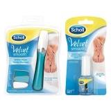 SCHOLL VELVET SMOOTH NAIL CARE SYSTEM + 1 BOTTLE NAIL OIL CARE