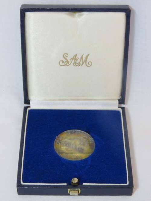 1985 RSA proof silver R1 Parliament