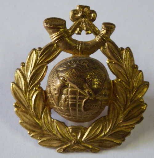Great Britain Royal Marine Lite Infantry cap badge