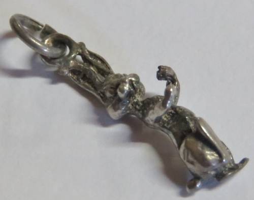 Silver Rabbit charm