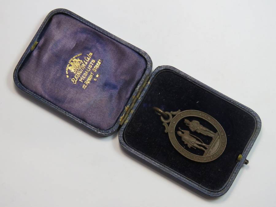 1860 National Rifle Association medal in box