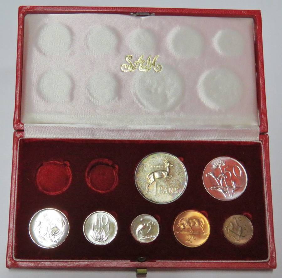 1966 RSA short proof set in red box