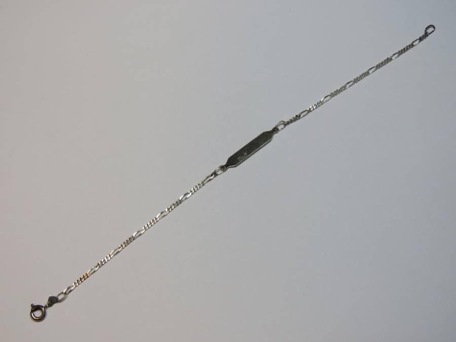 Sterling silver bracelet 18cm long