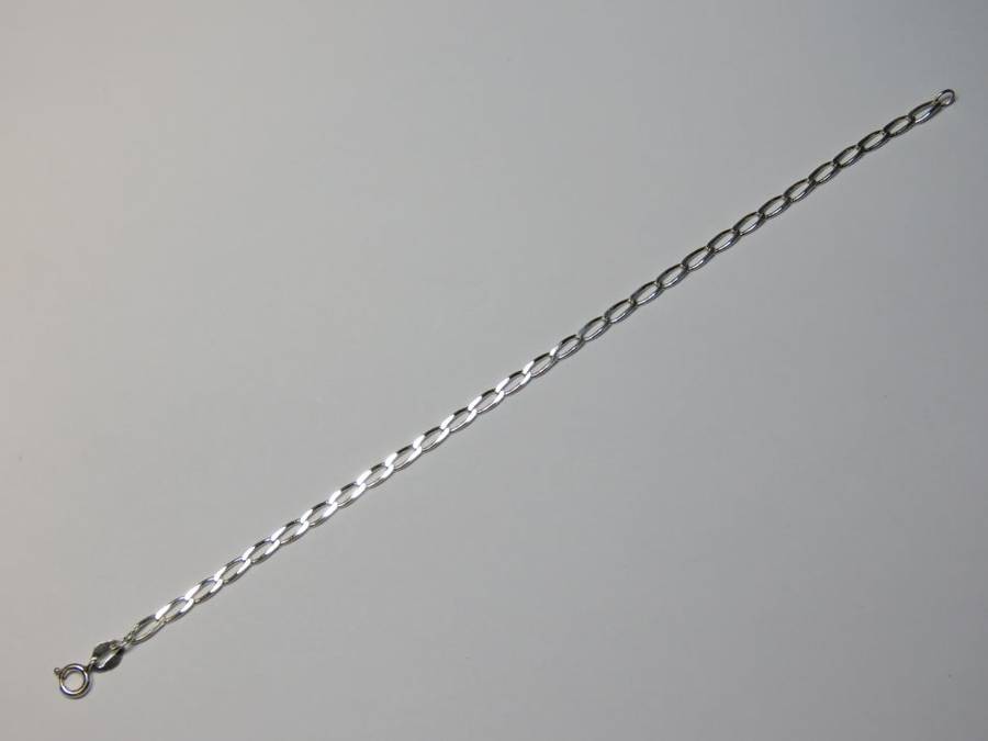 Sterling silver bracelet 18 cm long