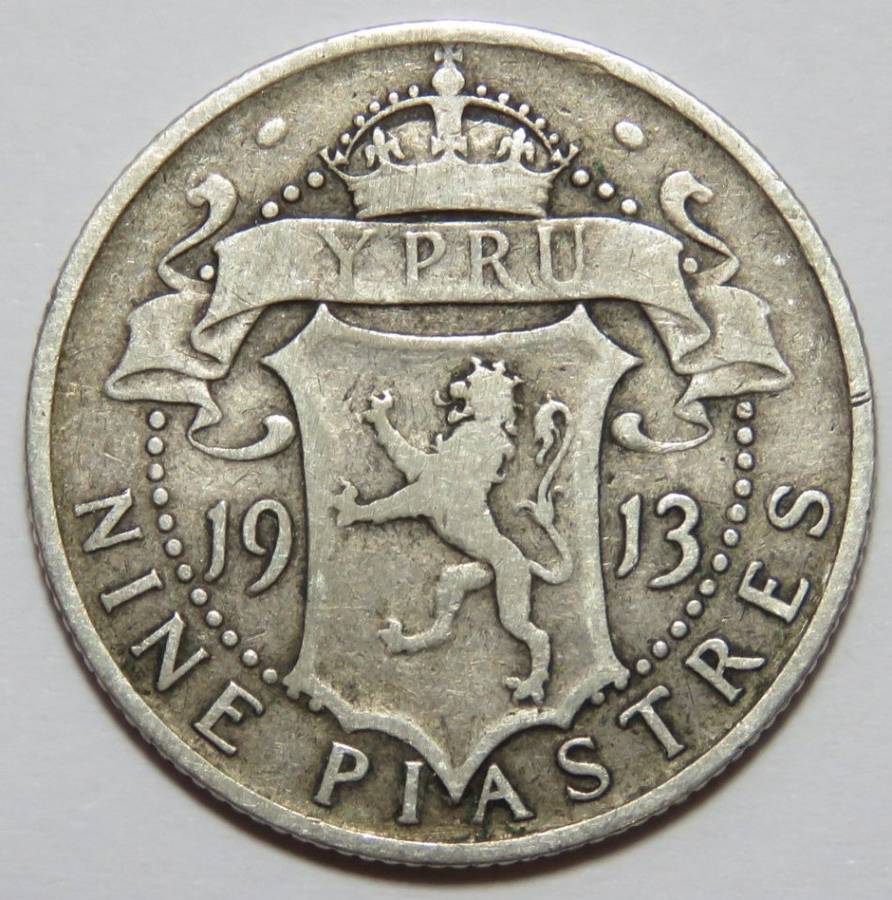 Cypres 9 Piastes - 1913