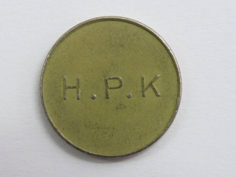 General Post Office 10 cent token - Number D 43