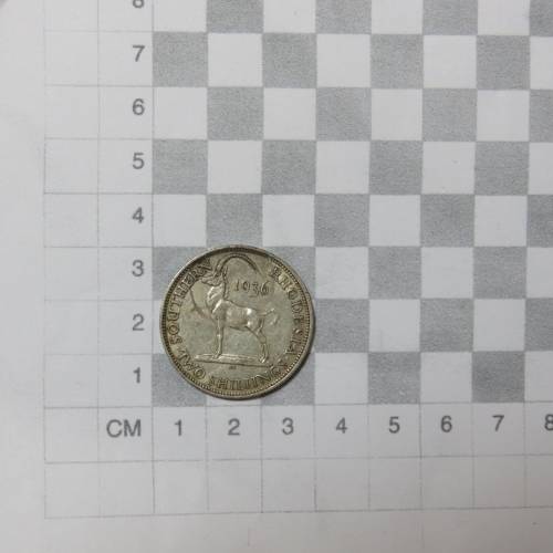 1936 Rhodesia Two Shilling - XF