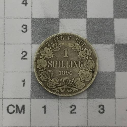 ZAR Paul kruger 1896 Shilling @ CRAZY R1 SART