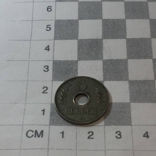 German East Africa 1913 AU 5 heller