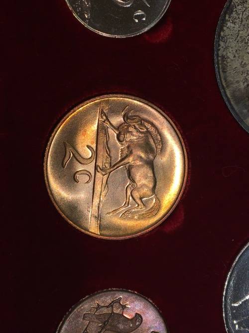1966 RSA short proof set in red box