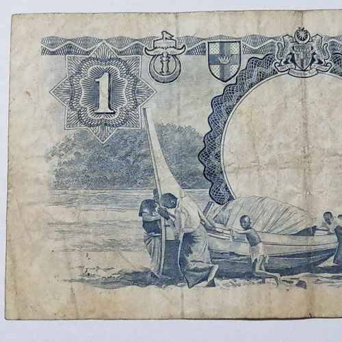 1959 Malaya and British Borneo one dollar banknote