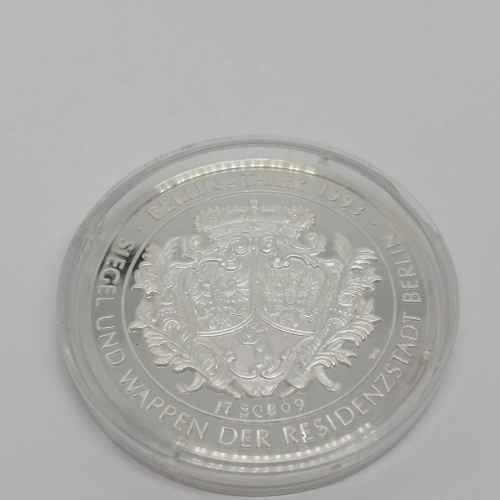 German 1993 Berlin Taler fine silver medallion - weighs 22.9g