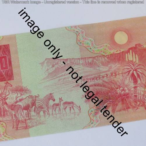 GPC de Kock 3rd issue lot of 3 uncirculated R50 banknotes with consecutive numbers