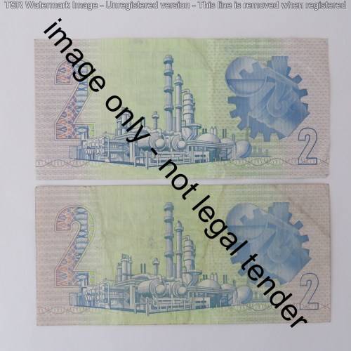 GPC de Kock lot of 10 R2 notes