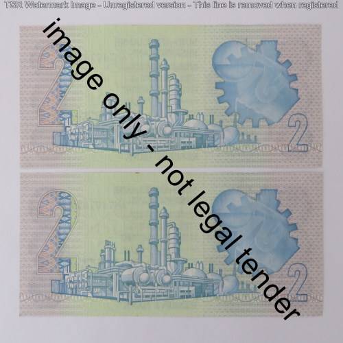 GPC de Kock lot of 10 R2 notes - 2nd issue with consecutive numbers