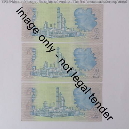 GPC de Kock lot of 10 R2 notes - 2nd issue with consecutive numbers
