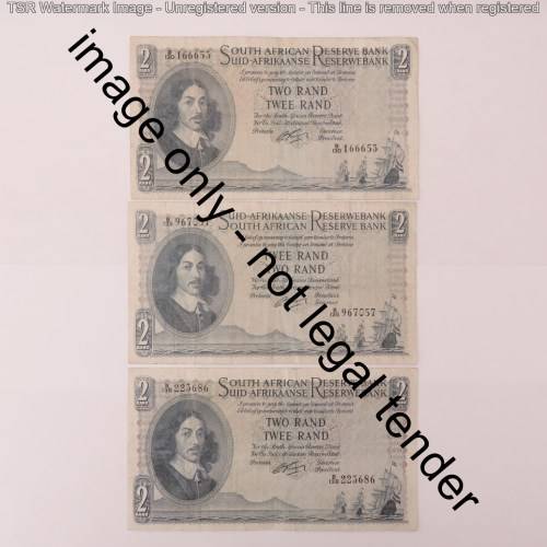Rissik lot of 15 R2 notes all different prefix