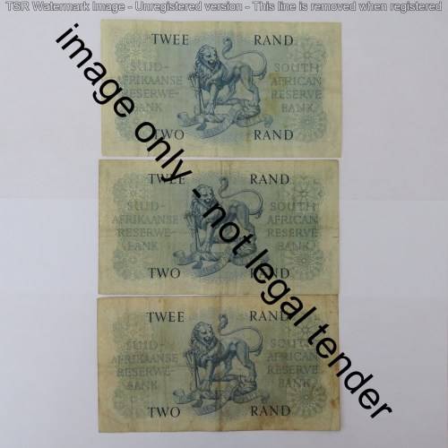 Rissik lot of 15 R2 notes all different prefix