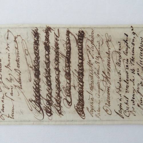 1805 French Napoleonic Bill of Exchange - 4800 Francs