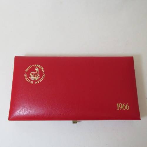 1966 RSA short proof set in long proof box - Afrikaans R1