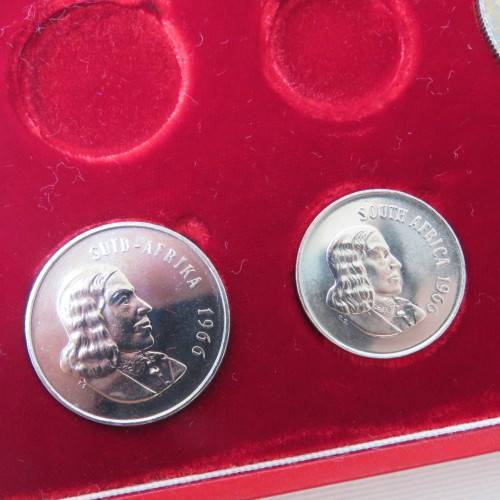 1966 RSA short proof set in long proof box - Afrikaans R1