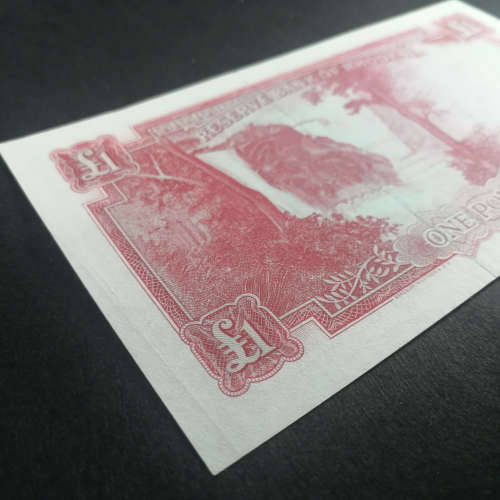 Reserve bank of Rhodesia One Pound banknote G3 - Salisbury 7 September 1964 - UNC