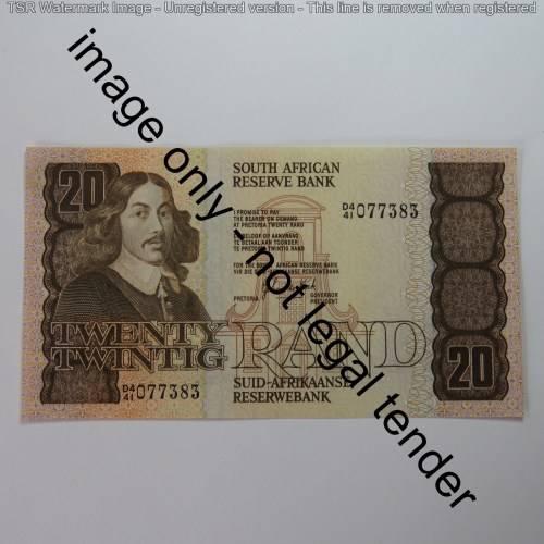 GPC de Kock 3rd Issue R20 banknote uncirculated