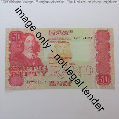 CL Stals First Issue R50 banknote Crisp uncirculated