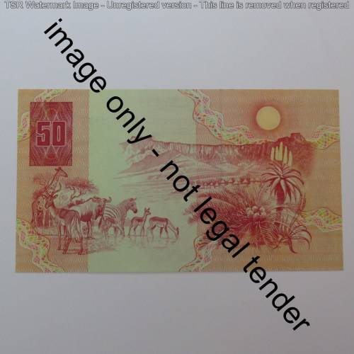 CL Stals First Issue R50 banknote Crisp uncirculated