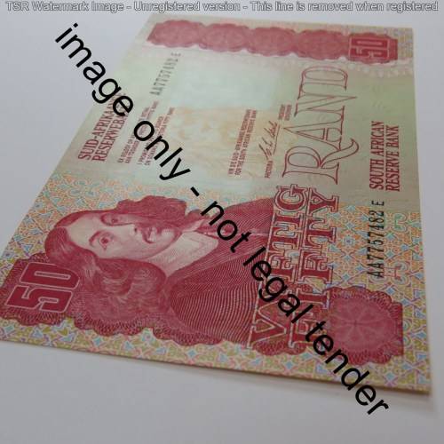 CL Stals First Issue R50 banknote Crisp uncirculated