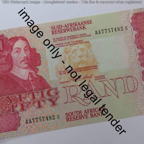 CL Stals First Issue R50 banknote Crisp uncirculated